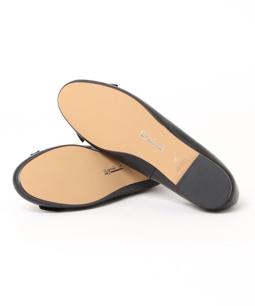 agnes b.（アニエスベー）の「バレエシューズ（パンプス・レディース・ブラック系その他/ブラック/グレー・23.0cm/22.5cm/24.0cm/22.0cm/23.5cm/24.5cm）」の4枚目の写真