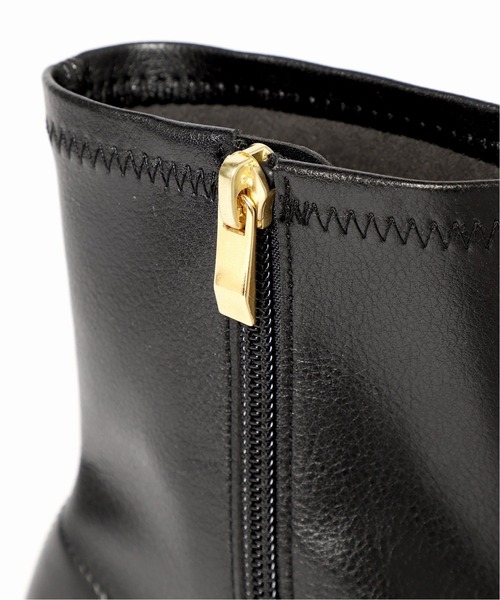 LE TALON（ルタロン）の「GRISE 3cmスクエアソフトフィットショートブーツ◆（ブーツ・レディース・アイボリー/ブラック系その他/ブラウン系その他・SMALL/MEDIUM/LARGE/X-LARGE/X-SMALL）」の16枚目の写真