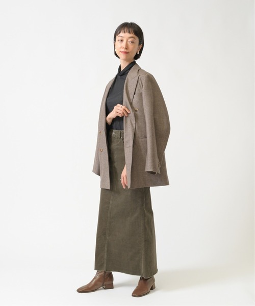 LE TALON（ルタロン）の「GRISE 3cmスクエアソフトフィットショートブーツ◆（ブーツ・レディース・アイボリー/ブラック系その他/ブラウン系その他・SMALL/MEDIUM/LARGE/X-LARGE/X-SMALL）」の18枚目の写真