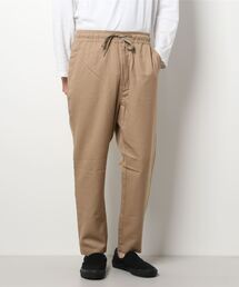無地総柄シェフパンツ