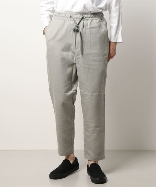 STYLEBLOCK(スタイルブロック)の「無地総柄シェフパンツ(その他パンツ・メンズ・ホワイト/ナチュラル/カーキ/ワンウォッシュ/グレー/ダークブラウン/ブルー系その他/グレー系その他/ブラウン/チェック/ベージュ・M/L)」の2枚目の写真