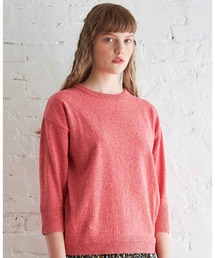 シロップ. | つぶつぶネップヤーン 七分袖ニットトップス(ニット/セーター)