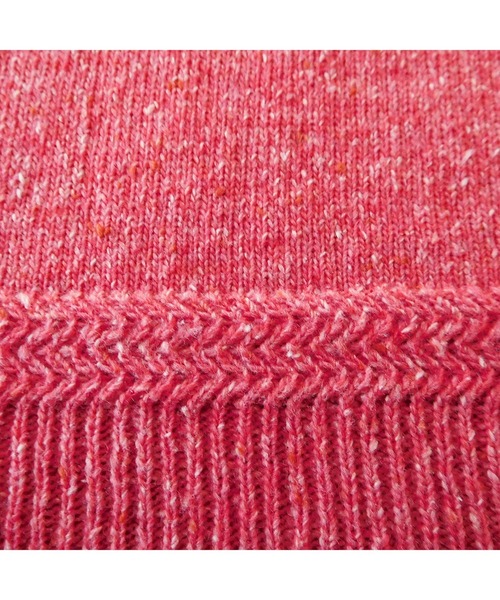 シロップ.(シロップ.)の「つぶつぶネップヤーン 七分袖ニットトップス(ニット/セーター・レディース・レッド系その他/クリーム・SMALL/MEDIUM/LARGE/X-LARGE/XX-LARGE)」の4枚目の写真