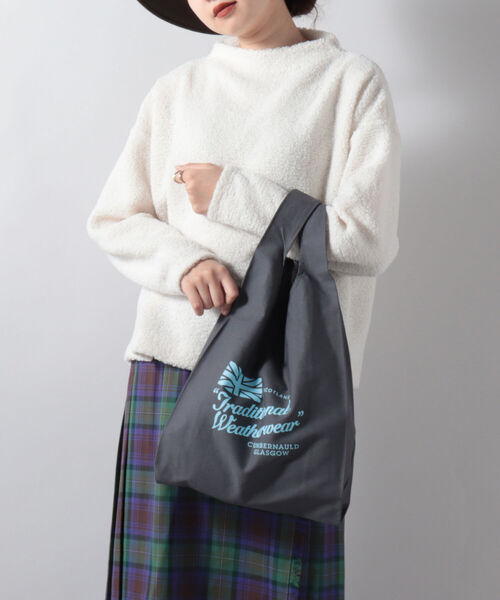 Traditional Weatherwear（トラディショナルウェザーウェア）の「【Traditional Weatherwear/トラディショナル ウェザーウェア】マルシェバッグ ＃A212TAGGO0203CX（エコバッグ/サブバッグ・レディース・グレー/ブラック系その他3/ブルー系その他7/ネイビー/ホワイト/ホワイト系その他4・FREE）」の9枚目の写真