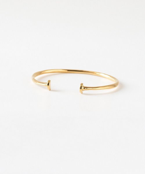 JUICY ROCK（ジューシーロック）の「CYCRO/GP(SV925) Tバーメルトバングル（バングル/リストバンド・レディース・ゴールド・ONE SIZE）」の3枚目の写真