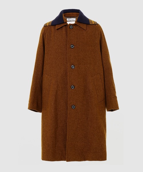 ジャケット・アウター DAIRIKU Rib Collar Tweed Raglan Coat DAIRIKU（ダイリク）の「Studium Rib Collar Tweed Raglan Coat