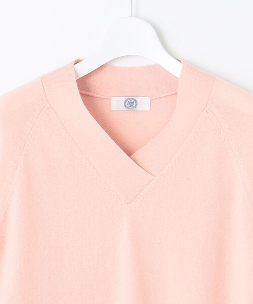 J.PRESS Ladies(J.プレス レディス)の「【洗える】PURE CASHMERE Vネック ニット(ニット/セーター・レディース・ベージュ系/ライトグリーン系/ふじ色系/ピンク系・SMALL)」の17枚目の写真