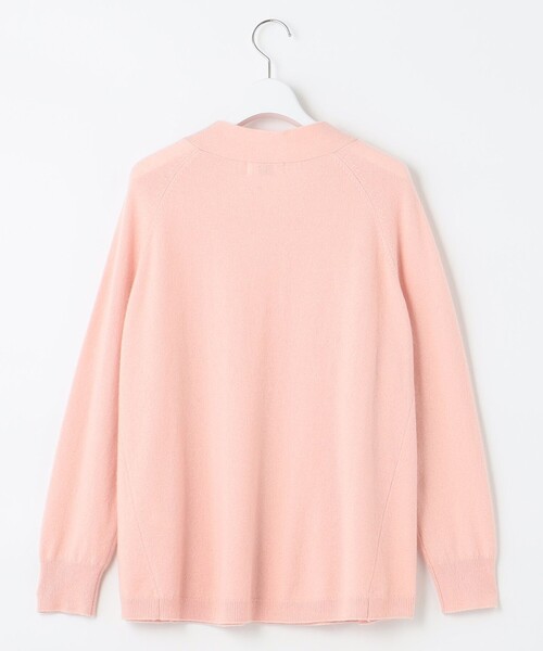 J.PRESS Ladies(J.プレス レディス)の「【洗える】PURE CASHMERE Vネック ニット(ニット/セーター・レディース・ベージュ系/ライトグリーン系/ふじ色系/ピンク系・SMALL)」の20枚目の写真
