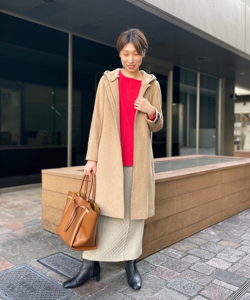 un dix cors（アンディコール）の「幅広いシチュエーションに対応　フロントベルトバッグ（ハンドバッグ・レディース・ブラウン/イエロー/グレイッシュベージュ・FREE）」の20枚目の写真