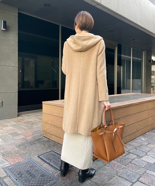 un dix cors（アンディコール）の「幅広いシチュエーションに対応　フロントベルトバッグ（ハンドバッグ・レディース・ブラウン/イエロー/グレイッシュベージュ・FREE）」の11枚目の写真