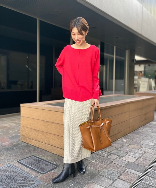 un dix cors（アンディコール）の「幅広いシチュエーションに対応　フロントベルトバッグ（ハンドバッグ・レディース・ブラウン/イエロー/グレイッシュベージュ・FREE）」の7枚目の写真