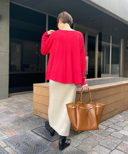 un dix cors（アンディコール）の「幅広いシチュエーションに対応　フロントベルトバッグ（ハンドバッグ・レディース・ブラウン/イエロー/グレイッシュベージュ・FREE）」の13枚目の写真