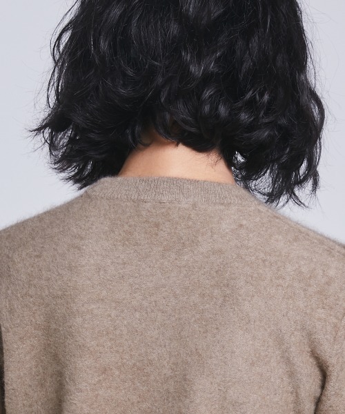 DOUBLE STANDARD CLOTHING(ダブルスタンダードクロージング)の「ファーニット(ニット/セーター・レディース・ブラック/ベージュ・38/36)」の9枚目の写真
