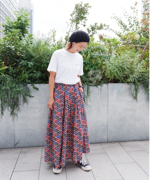 MANASTASH（マナスタッシュ）の「MANASTASH/マナスタッシュ W's JAIPUR SKIRT ウィメンズ　ジャイプルスカート（スカート・レディース・ネイビー/ブルー・MEDIUM）」の5枚目の写真