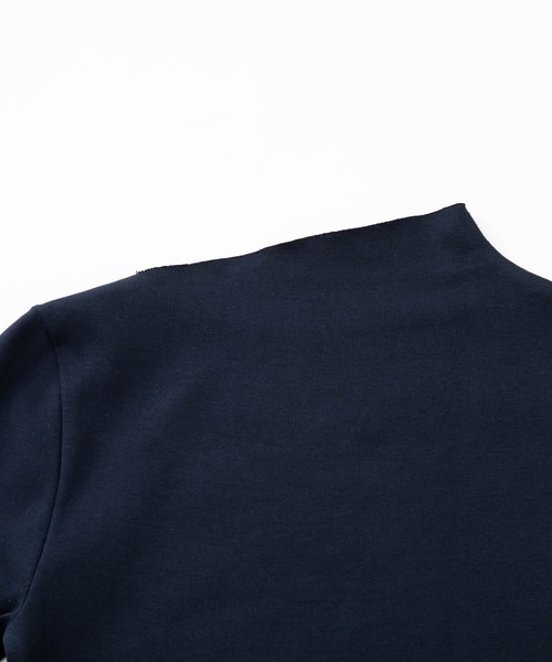 SEA（シー）の「フライス アシンメトリーネックトップ（Tシャツ
