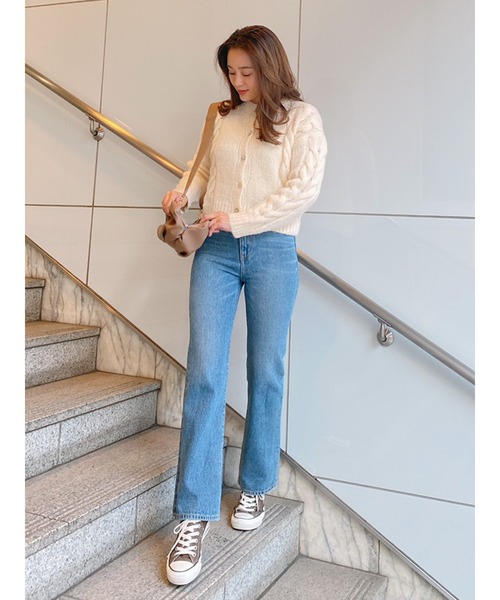 Vicente（ヴィセンテ）の「shell knit（ニット/セーター・レディース・ホワイト/オレンジ/パープル・FREE）」の15枚目の写真