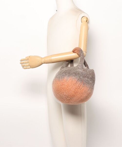 PUAL CE CIN（ピュアルセシン）の「まるぼてツートンＢＡＧ（ショルダーバッグ・レディース・イエロー系その他/オレンジ系その他・FREE）」の7枚目の写真