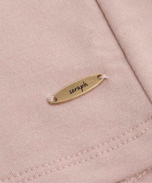 Seraph（セラフ）の「チュールフラワーチュニック（チュニック・キッズ・グリーン/アイボリー/ピンク・90/100/110/120/80/130/95/140）」の10枚目の写真