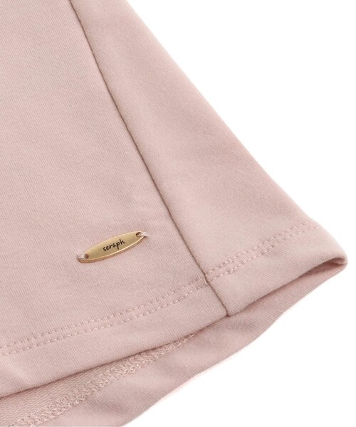 Seraph（セラフ）の「チュールフラワーチュニック（チュニック・キッズ・グリーン/アイボリー/ピンク・90/100/110/120/80/130/95/140）」の13枚目の写真