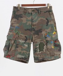 MARBLES (マーブルズ)mp9576-REMAKE CAMOUFLAGE SHORTS カモフラショーツ