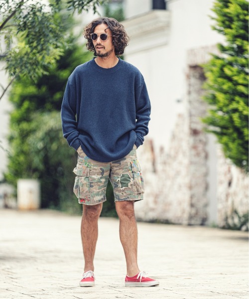 MARBLES（マーブルズ）の「MARBLES (マーブルズ)mp9576-REMAKE CAMOUFLAGE SHORTS カモフラショーツ（その他パンツ・メンズ・カモフラージュ・MEDIUM/LARGE/X-LARGE）」の3枚目の写真