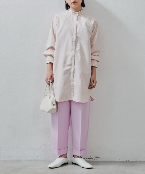 Aunt Marie's（アントマリーズ）の「2WAYフリルシャツブラウス（シャツ