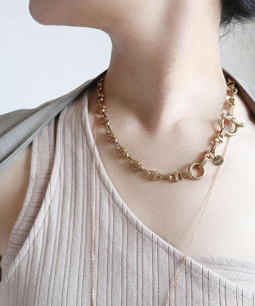 ＜in mood＞silk code ラリエットネックレス in mood＞silk code ラリエットネックレス