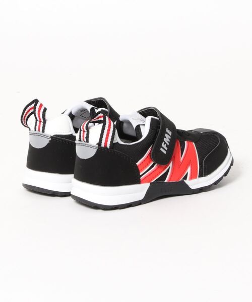 IFME（イフミー）の「《IFME》IFME KIDS JOOB 30-2312（スニーカー・キッズ・ホワイト/ブラック/グレー・15.0cm/16.0cm/17.0cm/18.0cm）」の5枚目の写真