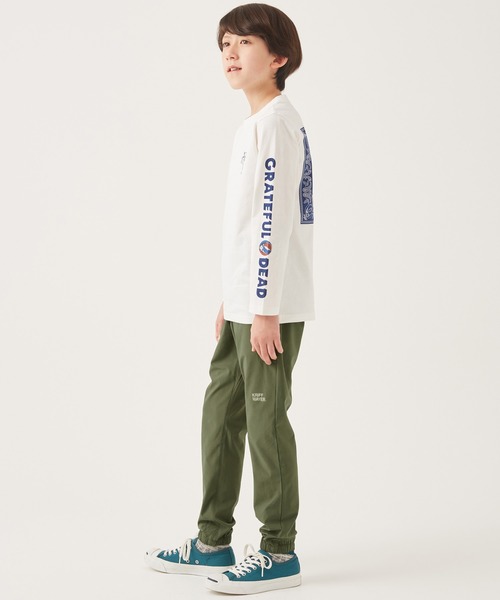 KRIFF MAYER Kid's Collection（クリフメイヤーキッズコレクション）の「JOGTECパンツ（その他パンツ・キッズ・カーキ/ベージュ/チャコール/ネイビー・160/170/130/140/120/150）」の8枚目の写真