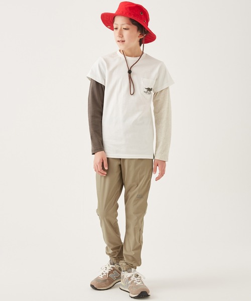 KRIFF MAYER Kid's Collection（クリフメイヤーキッズコレクション）の「JOGTECパンツ（その他パンツ・キッズ・カーキ/ベージュ/チャコール/ネイビー・160/170/130/140/120/150）」の10枚目の写真