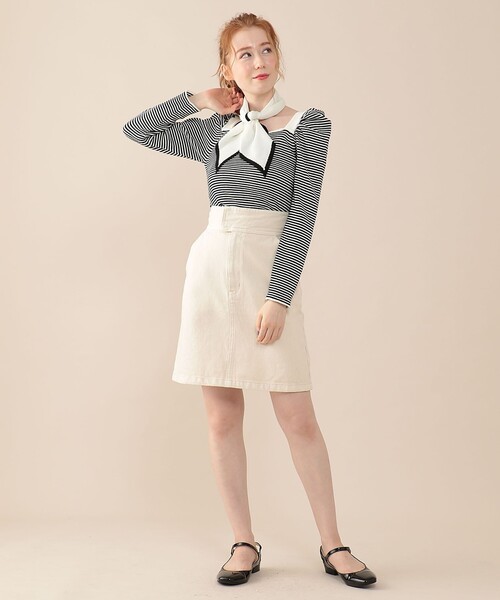 deicy♡ボウタイセットリブニット DEICY（デイシー）の「ボウタイセットリブニット（ニット/セーター