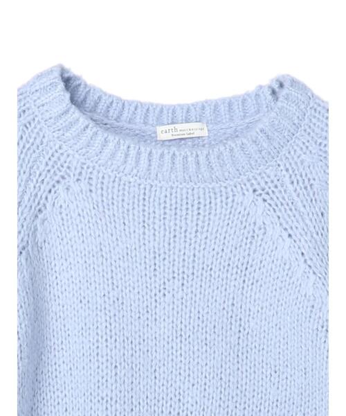 earth music&ecology（アースミュージックアンドエコロジー）の「ふわふわざっくりニットプルオーバー＊（ニット/セーター・レディース・アイボリー/ラベンダー/ライトグレー/サックスブルー・FREE）」の11枚目の写真