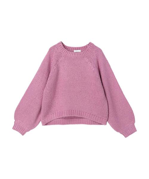 earth music&ecology（アースミュージックアンドエコロジー）の「ふわふわざっくりニットプルオーバー＊（ニット/セーター・レディース・アイボリー/ラベンダー/ライトグレー/サックスブルー・FREE）」の20枚目の写真