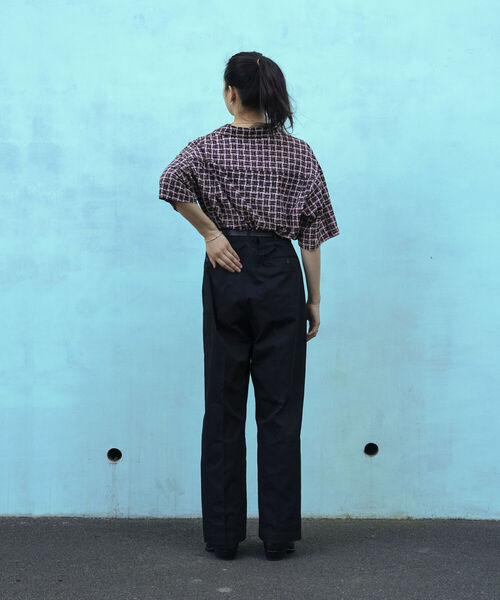 VAPORIZE(ヴェイパライズ)の「VAPORIZE / Basket Open Collar Shirt(シャツ/ブラウス・メンズ・クリーム/ピンク・SMALL/MEDIUM/LARGE)」の21枚目の写真