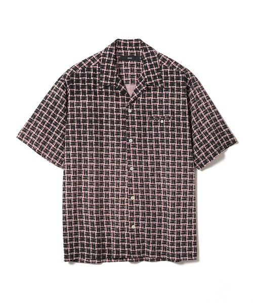 VAPORIZE(ヴェイパライズ)の「VAPORIZE / Basket Open Collar Shirt(シャツ/ブラウス・メンズ・クリーム/ピンク・SMALL/MEDIUM/LARGE)」の19枚目の写真