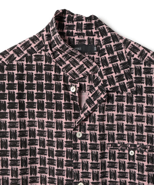 VAPORIZE(ヴェイパライズ)の「VAPORIZE / Basket Open Collar Shirt(シャツ/ブラウス・メンズ・クリーム/ピンク・SMALL/MEDIUM/LARGE)」の17枚目の写真