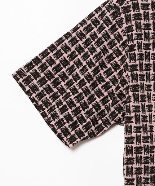 VAPORIZE(ヴェイパライズ)の「VAPORIZE / Basket Open Collar Shirt(シャツ/ブラウス・メンズ・クリーム/ピンク・SMALL/MEDIUM/LARGE)」の10枚目の写真