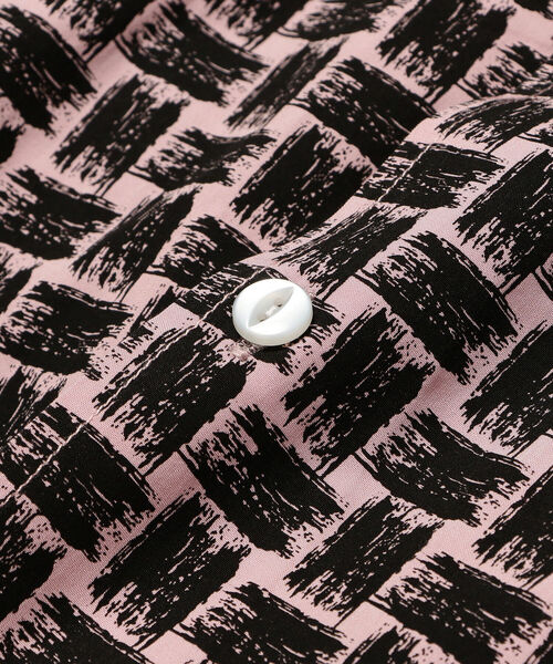VAPORIZE(ヴェイパライズ)の「VAPORIZE / Basket Open Collar Shirt(シャツ/ブラウス・メンズ・クリーム/ピンク・SMALL/MEDIUM/LARGE)」の7枚目の写真