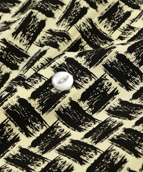 VAPORIZE(ヴェイパライズ)の「VAPORIZE / Basket Open Collar Shirt(シャツ/ブラウス・メンズ・クリーム/ピンク・SMALL/MEDIUM/LARGE)」の4枚目の写真