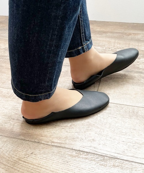salle de bal(サルデバル)の「PALAS & DECORE LUONNOS 学校行事 お受験 トラベル セレモニーに! レ プリエ ノイエ 折りたたみ携帯 スリッパ 袋付き オケージョン Les Plier Noie PDI(ルームシューズ/スリッパ・レディース・ブラック/オリーブドラブ/キャメル・M/S/L)」の19枚目の写真
