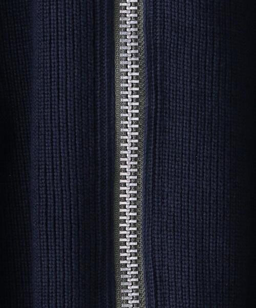 Sacai（サカイ）の「＜sacai（サカイ）＞ツイル ニット ブルゾン ■■■（ブルゾン・レディース・ブラック/ネイビー・1/2）」の11枚目の写真