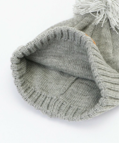 ikka（イッカ）の「ニットキャップ（ニットキャップ/ビーニー・キッズ・グレー/ブラック・FREE）」の5枚目の写真