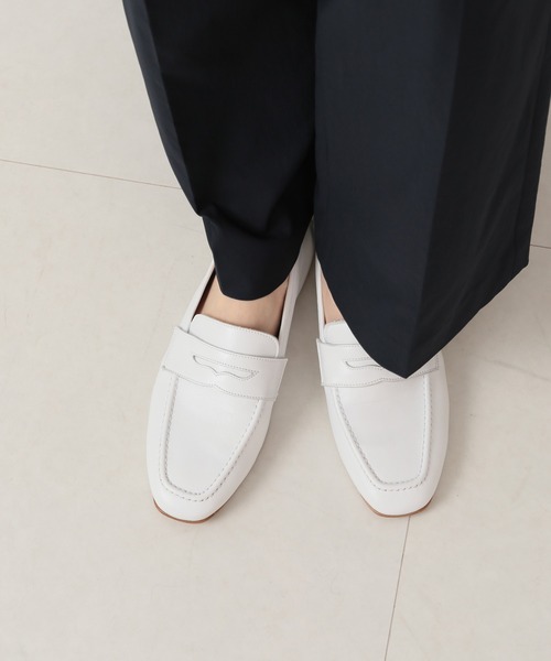 IENA（イエナ）の「【CORSO ROMA/コルソローマ】ソフトローファー◆（ローファー・レディース・ホワイト・38/39/35/36/37）」の4枚目の写真