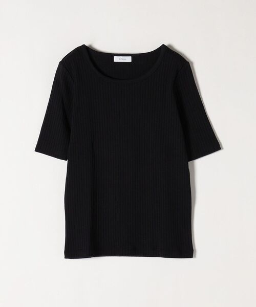 SHIPS any(シップス エニィ)の「SHIPS any:〈ウォッシャブル〉テレコ ハーフ スリーブ TEE◇(Tシャツ/カットソー・レディース・ホワイト/ブラック/カーキ/オレンジ/その他・ONE SIZE)」の12枚目の写真