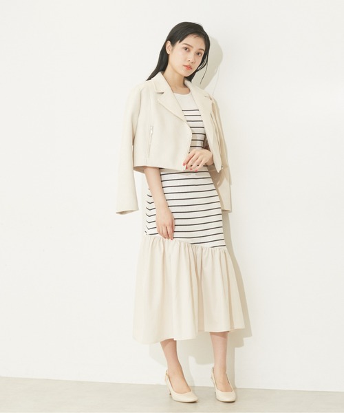 JILL by JILL STUART(ジルバイジルスチュアート)の「◇ライダースジャケット(ライダースジャケット・レディース・ブラウン/ホワイト・SMALL/MEDIUM)」の20枚目の写真