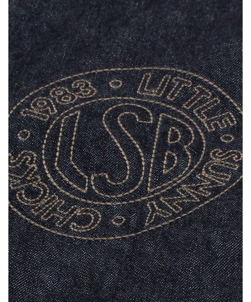 Little sunny bite（リトルサニーバイト）の「Original denim mexican parker（パーカー・レディース・ホワイト/サックスブルー/ピンク/インディゴブルー・SMALL/MEDIUM）」の9枚目の写真