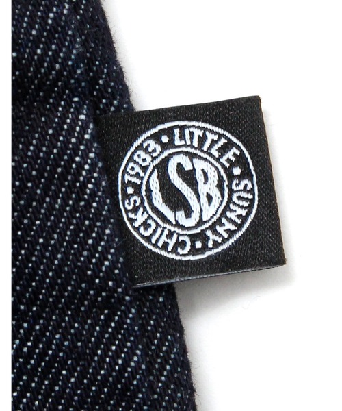 Little sunny bite（リトルサニーバイト）の「Original denim mexican parker（パーカー・レディース・ホワイト/サックスブルー/ピンク/インディゴブルー・SMALL/MEDIUM）」の12枚目の写真