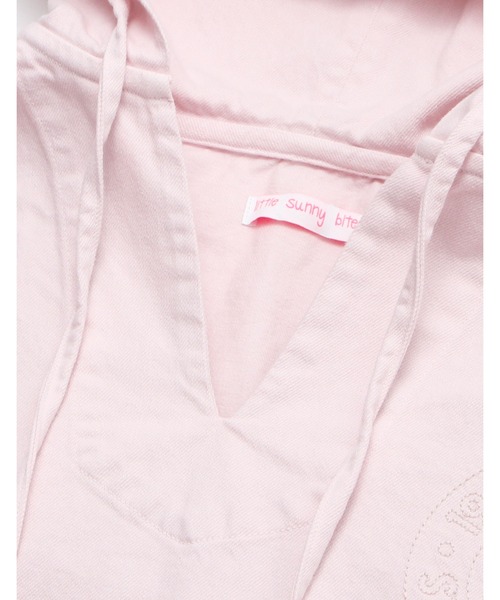 Little sunny bite（リトルサニーバイト）の「Original denim mexican parker（パーカー・レディース・ホワイト/サックスブルー/ピンク/インディゴブルー・SMALL/MEDIUM）」の16枚目の写真