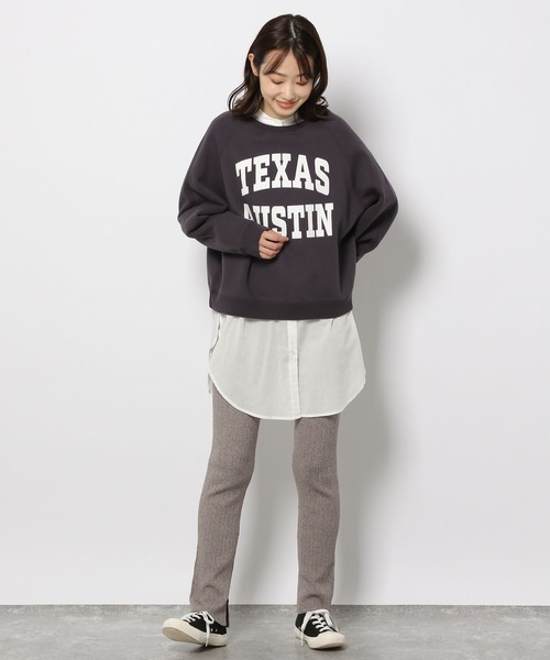 LAKOLE（ラコレ）の「12Gノベルティリブレギンスパンツ / 264037（レギンス/スパッツ・レディース・ブラック/グレー/アイボリー・SMALL/MEDIUM）」の21枚目の写真