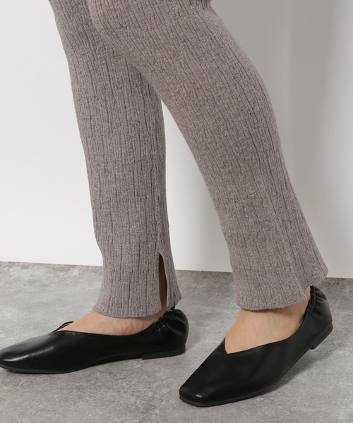 LAKOLE（ラコレ）の「12Gノベルティリブレギンスパンツ / 264037（レギンス/スパッツ・レディース・ブラック/グレー/アイボリー・SMALL/MEDIUM）」の22枚目の写真